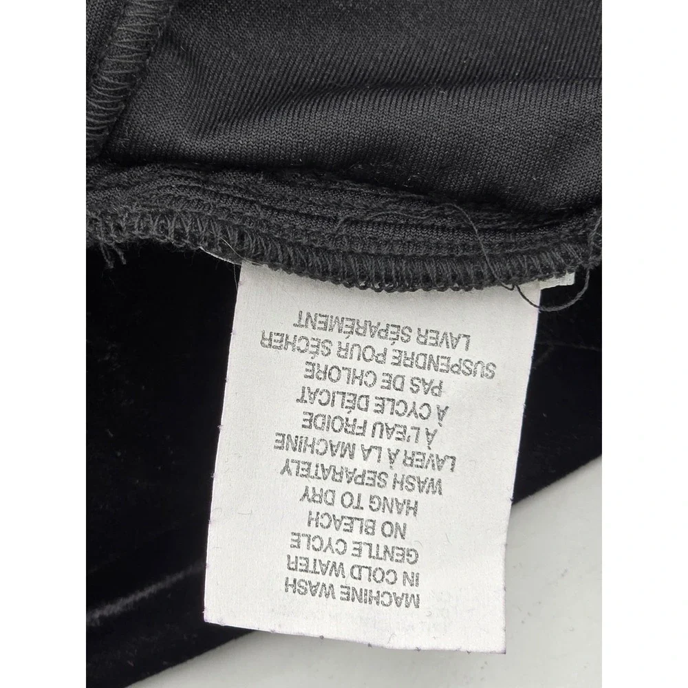 NEW W/TAGS VINTAGE AlessiaClothing Black Velvet Midi Skirt, Size 16, Canada Made